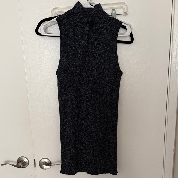 Nikibiki Sweaters - Nikibiki Black Metallic Knit Top